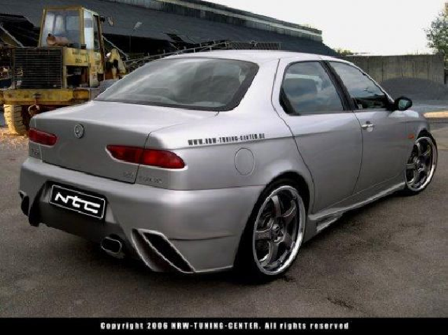 Hecksto stange f r Alfa Romeo 156 Optional k nnen Sie Renngitter f r die 
