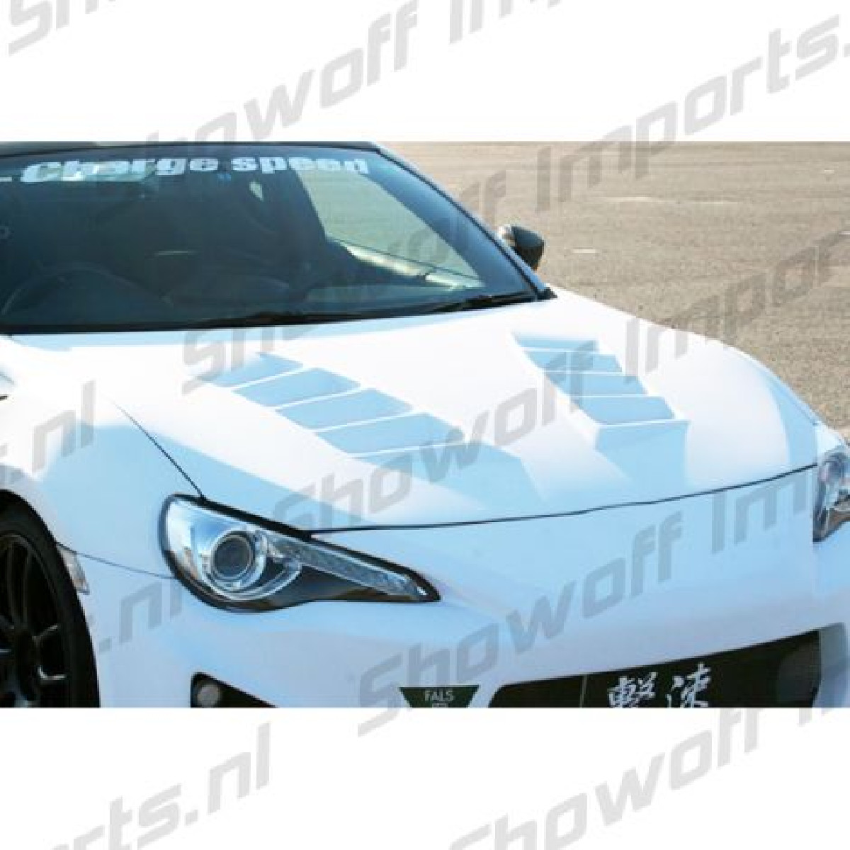 Subaru BRZ Chargespeed JDM Fiberglass Hood 