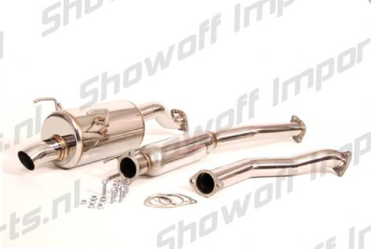 Honda Civic 01-05 Type-R (EP3) SRS R60 70MM Catback TÜV 