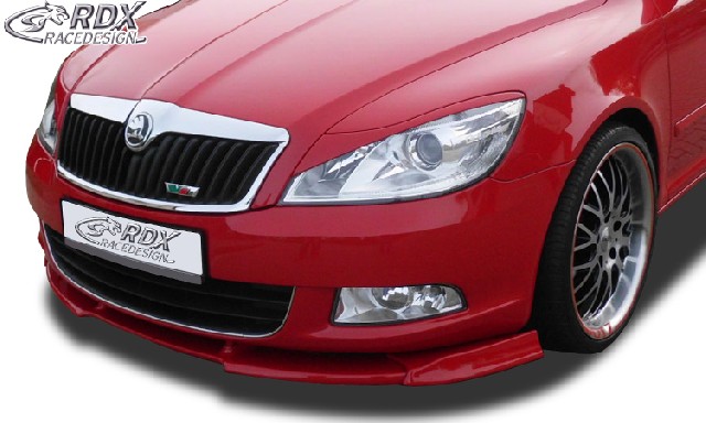  Frontspoiler VARIO-X SKODA Octavia 2 Facelift Typ 1Z 2008+ (nicht RS) Frontlippe Front Ansatz Vorne Spoilerlippe