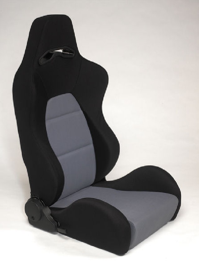 SPL-Tuning Adjustable Racing Seat Model E Grey/Black