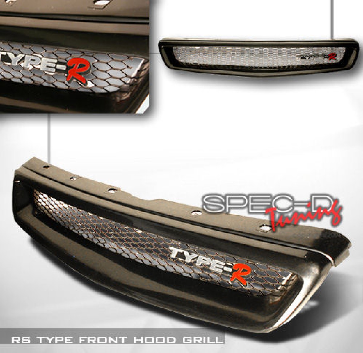 Honda Civic 99-00 Type R Look ABS Grill