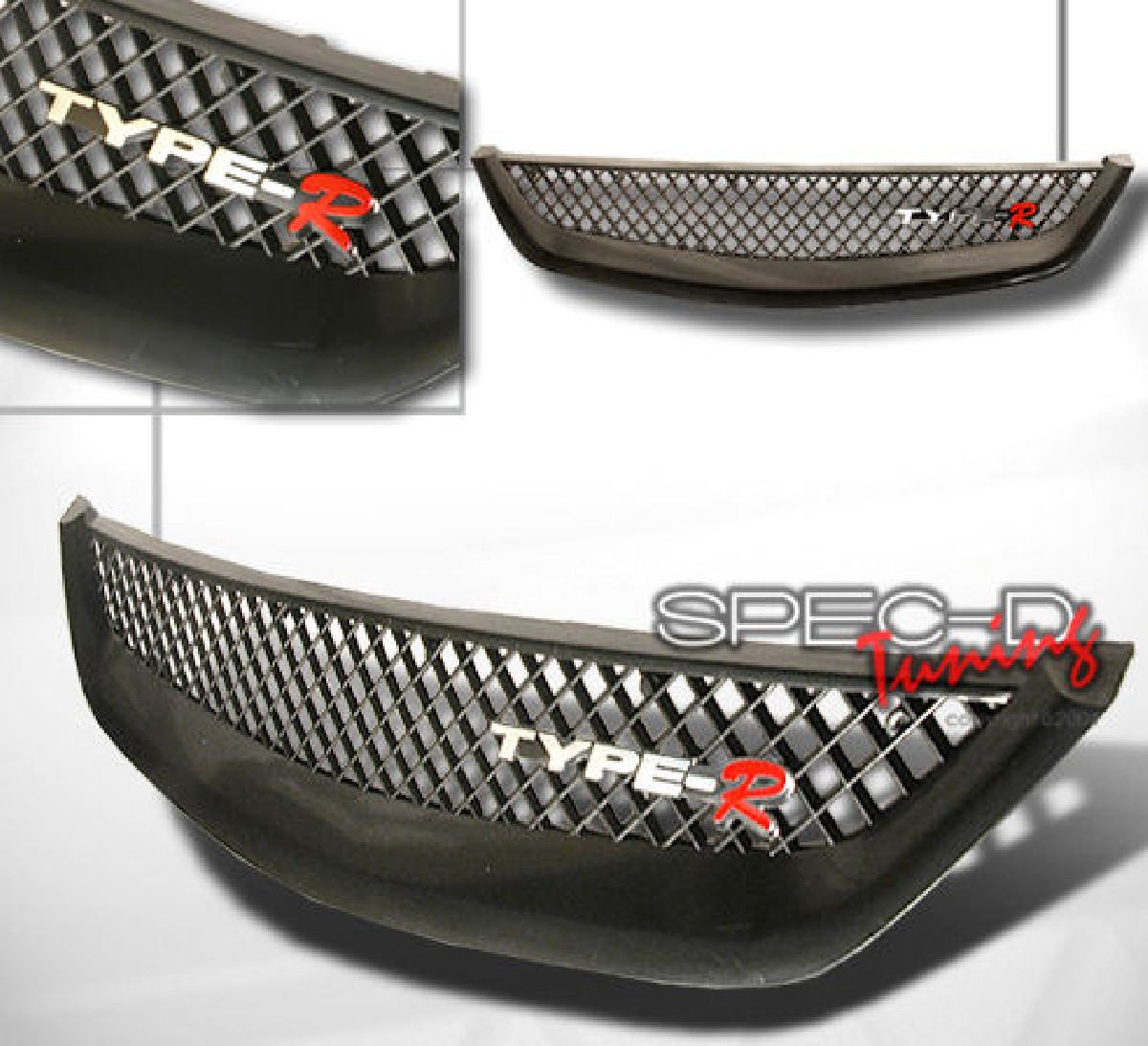 Honda Civic 01-03 2D  Coupe Type R Look ABS Grill 