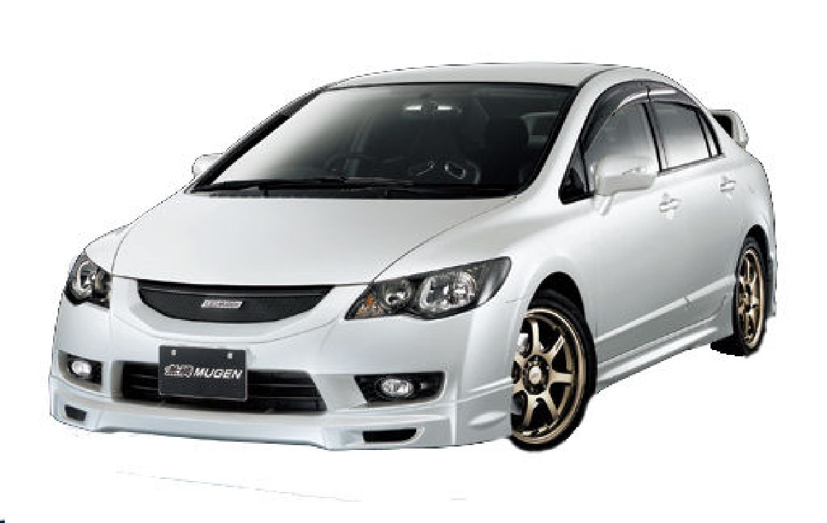 Honda Civic 4D/Hybrid 09+  ABS Front Lip Frontlippe