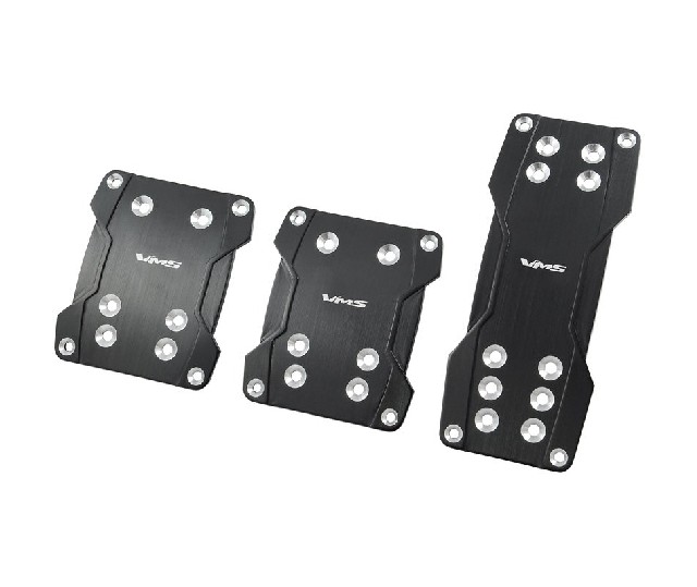 Universal VMS Pedalset Anodized Aluminium Black V4