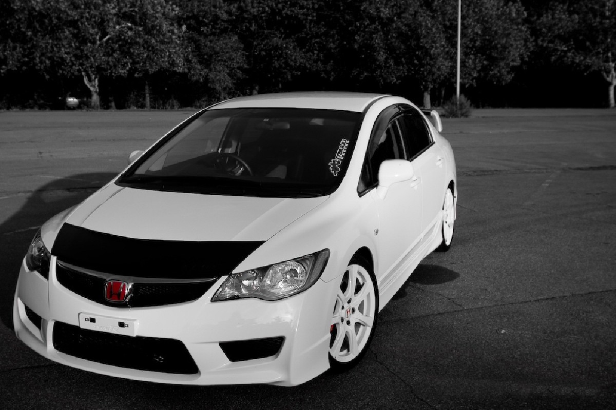 Frontstoßstange Honda Civic 4D/Hybrid 05+ Type R Look PU