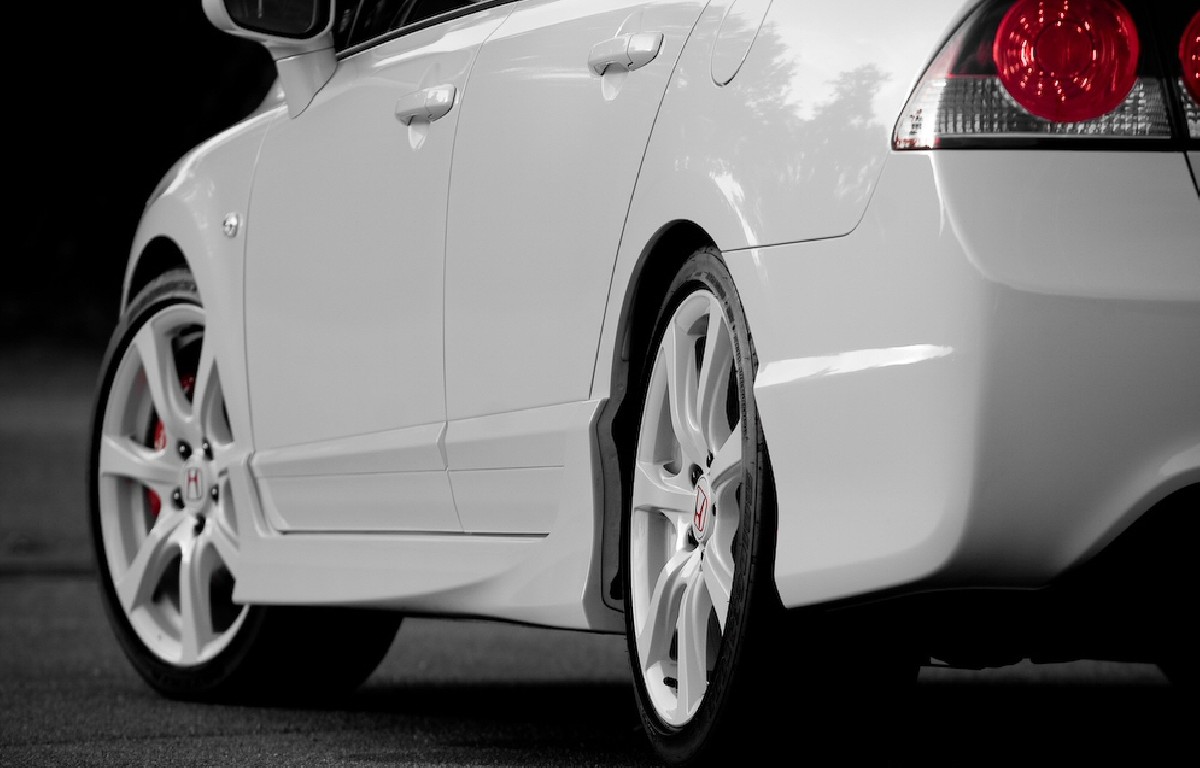 Seitenschweller Honda Civic 4D/Hybrid 05+ Type R Look PU
