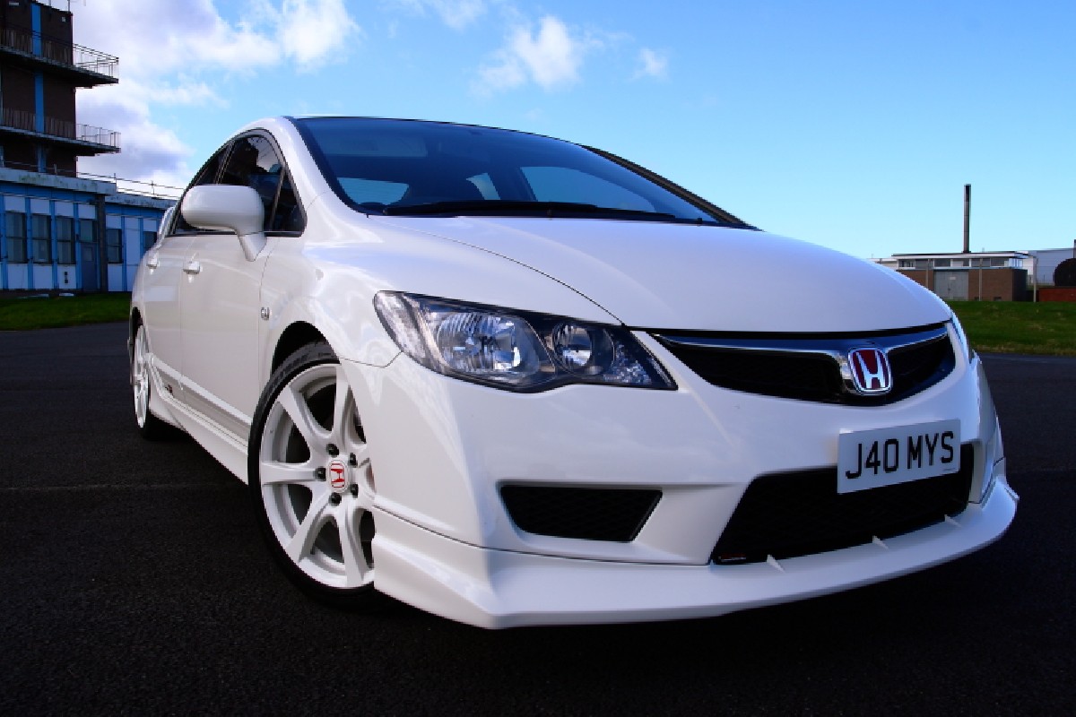 Honda Civic 4D/Hybrid 09+ Type R Look ABS Front Lip Frontlippe