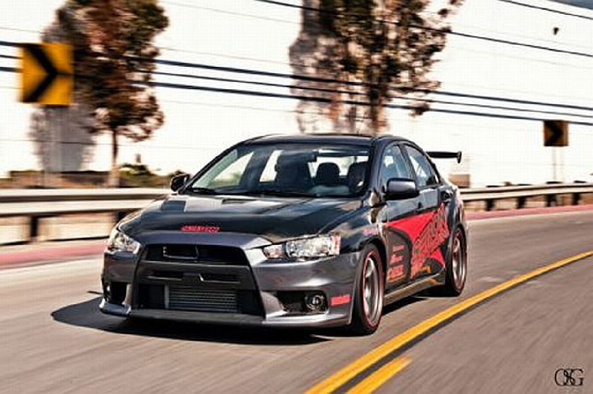 Seibon Shaved Carbon Frontgrill Mitsubishi Lancer EVO X