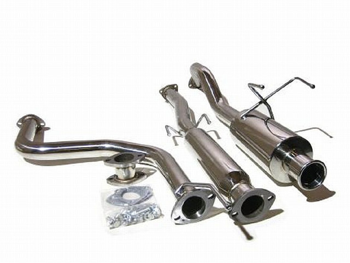 SIX Performance Spoon N1 Style Catback Auspuffanlage Honda Civic 96-00 3T (nicht EK9)