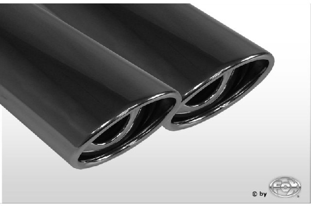 FOX BMW E60/E61 535d Endschalldämpfer - 2x88x74 Typ 33 FOX BMW E60/E61 535d Endschalldämpfer - 2x88x74 Typ 33