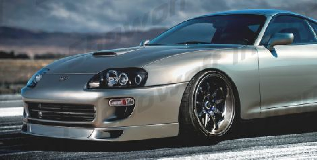 Toyota Supra 93-98 MK IV TRD Style Front Lip [AUTOR] 