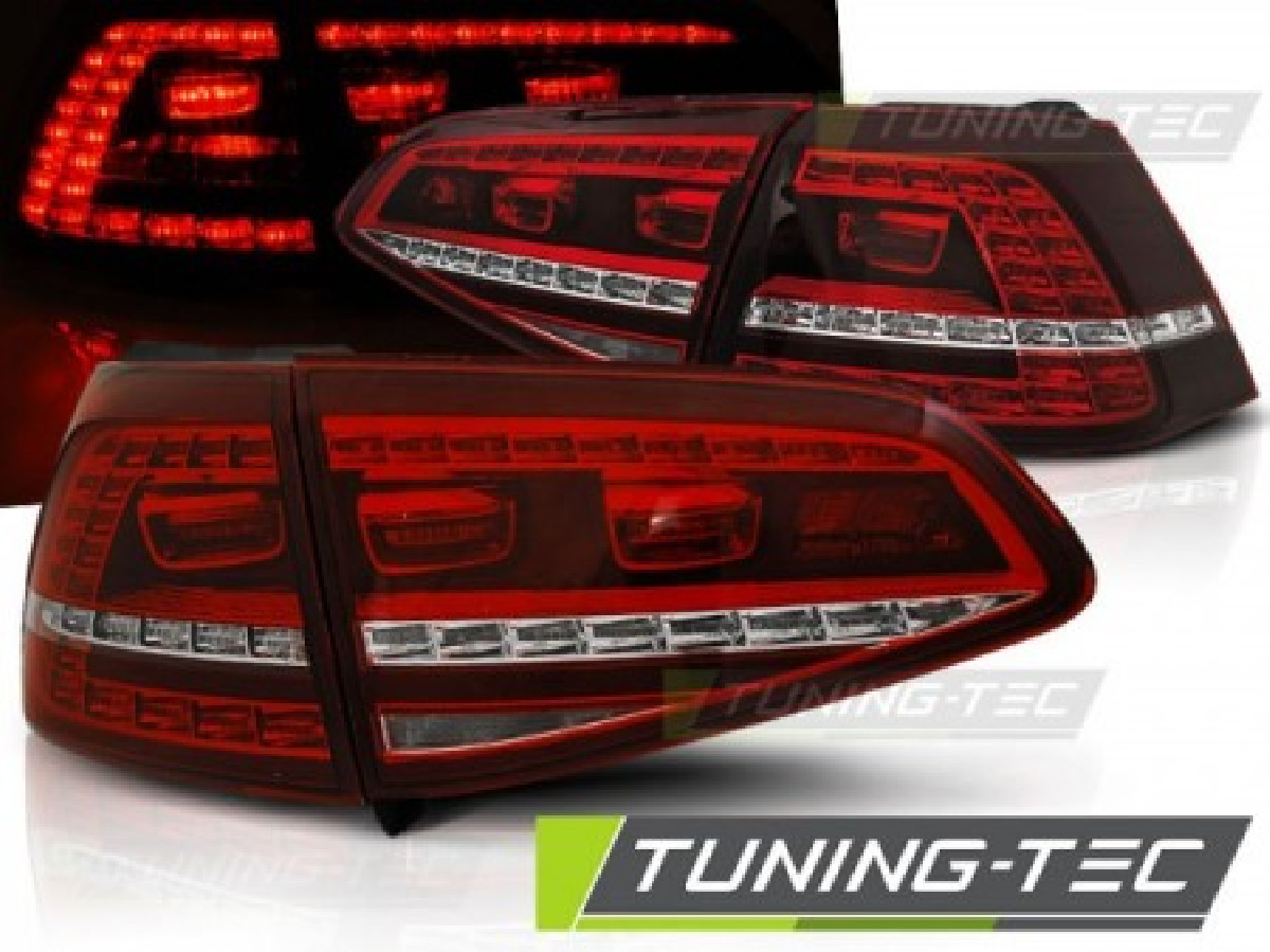 VW GOLF 7 13- RED WHITE LED GTI LOOK VW GOLF 7 13- RED WHITE LED GTI LOOK