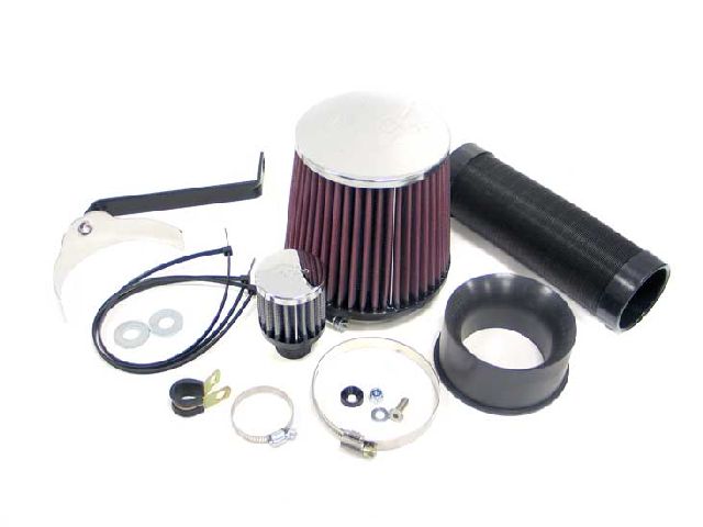 K & N 57i Performance Kit für VW Golf IV 1.8i Turbo mit 25mm Schlauch am Filterkasten K & N 57i Performance Kit für VW Golf IV 1.8i Turbo mit 25mm Schlauch am Filterkasten
