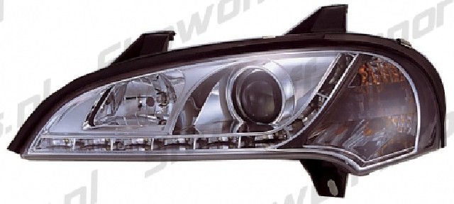 Opel Tigra A R8 Style LED Headlights Chrome V1 