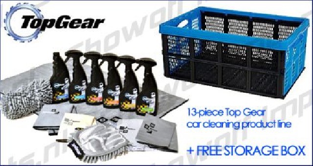 Top Gear Ultimate Car Care Crate (14-piece)