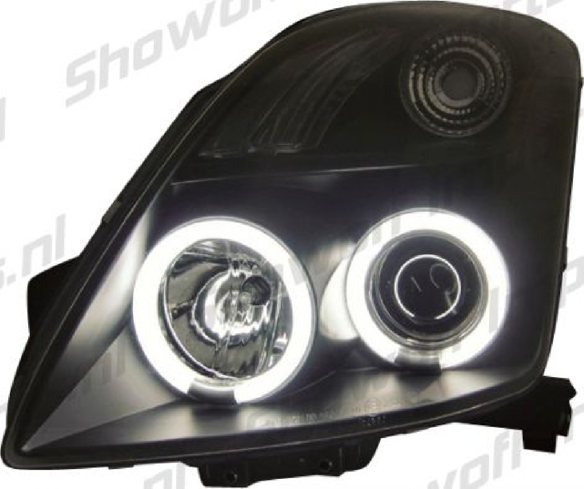 Suzuki Swift 05-11 Headlights Set Black w/ CCFL