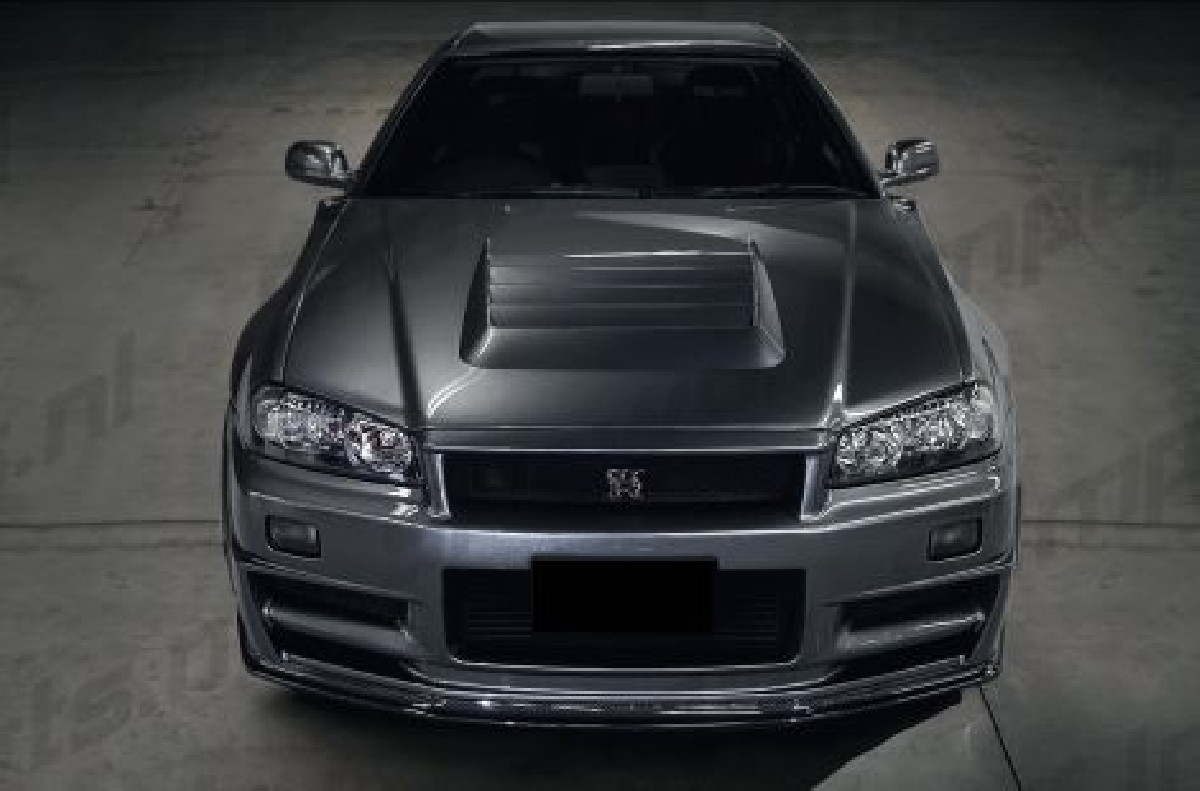 Nissan Skyline R34 GTT Hood Lightweight Z-Tune N1 AUTOR