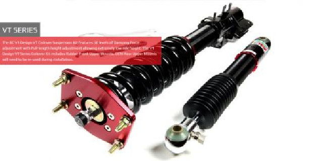 Alfa Romeo 147 00-10 937 BC-Racing Coilover Kit V1-VT 