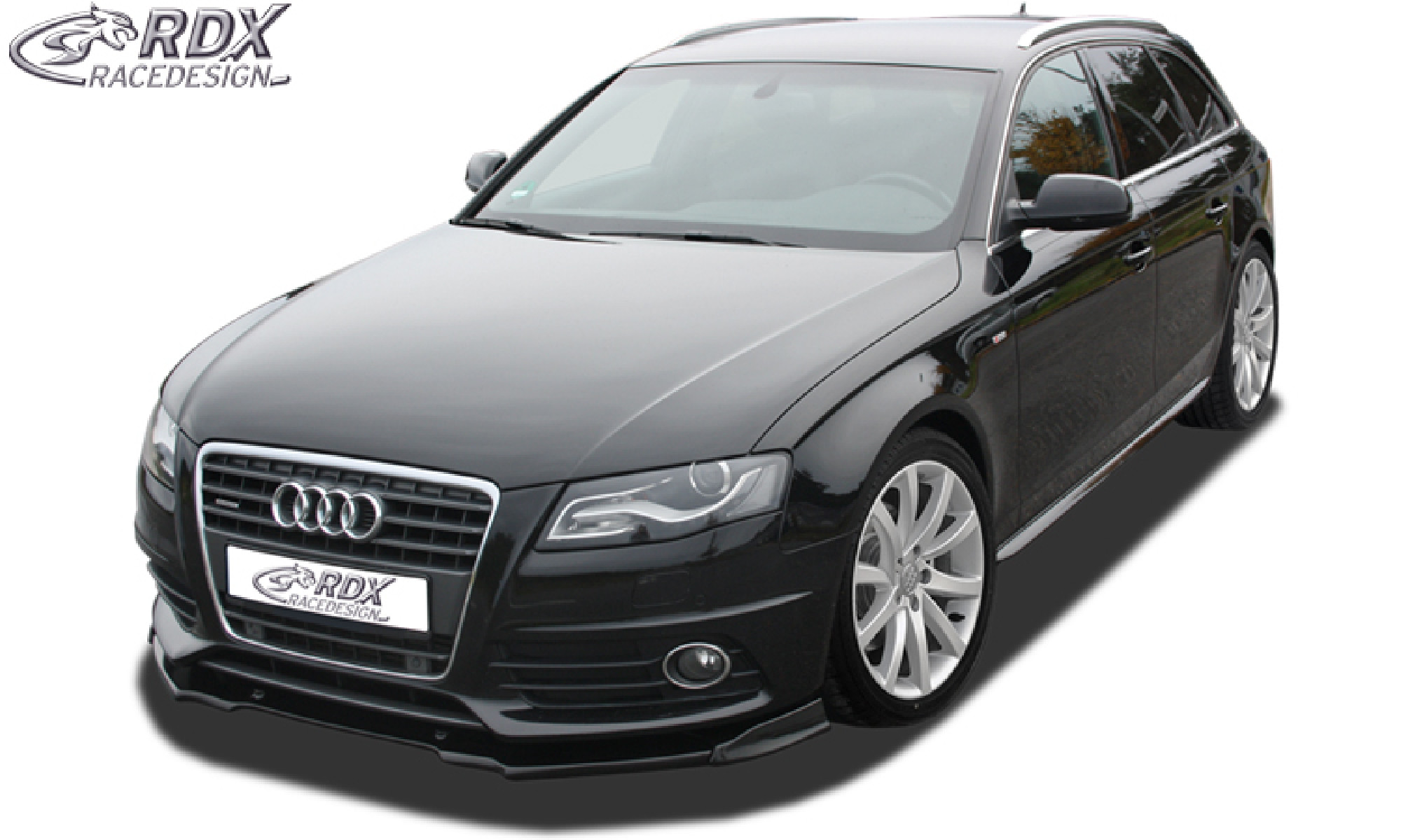 Frontspoiler VARIO-X für AUDI A4 B8/B81 (S-Line- bzw. S4-Frontstoßstange) Frontlippe Front Ansatz Vorne Spoilerlippe
