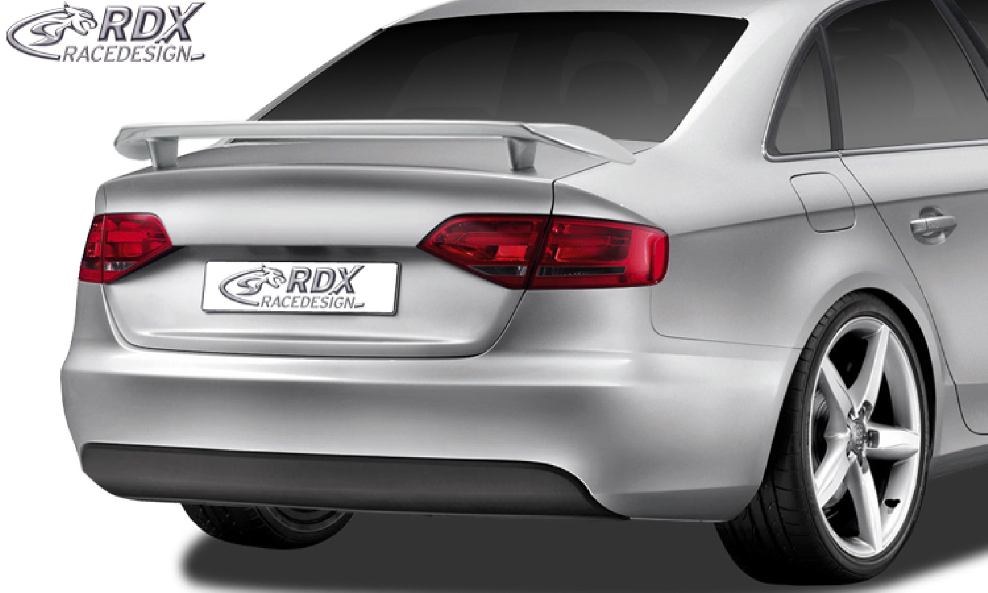 Heckspoiler für AUDI A4 B8 Limousine Heckflügel Spoiler