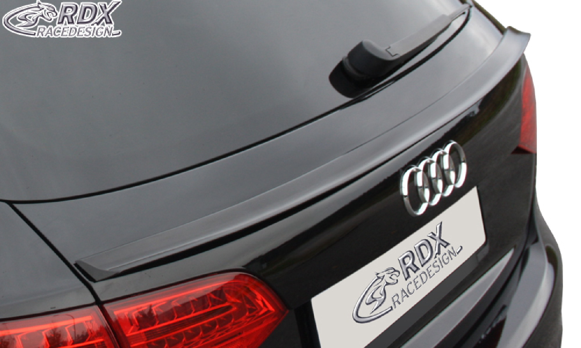 Hecklippe für AUDI A4 B8 Avant Kombi Heckklappenspoiler Heckspoiler Dachspoiler (unten)