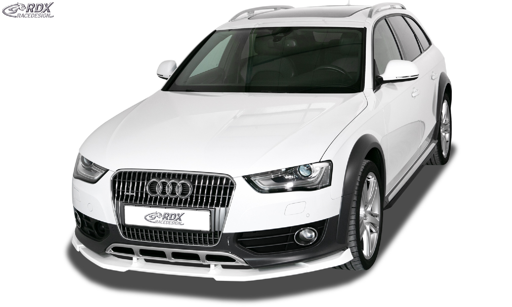Frontspoiler VARIO-X für AUDI A4 Allroad B8 2011+ Frontlippe Front Ansatz Vorne Spoilerlippe
