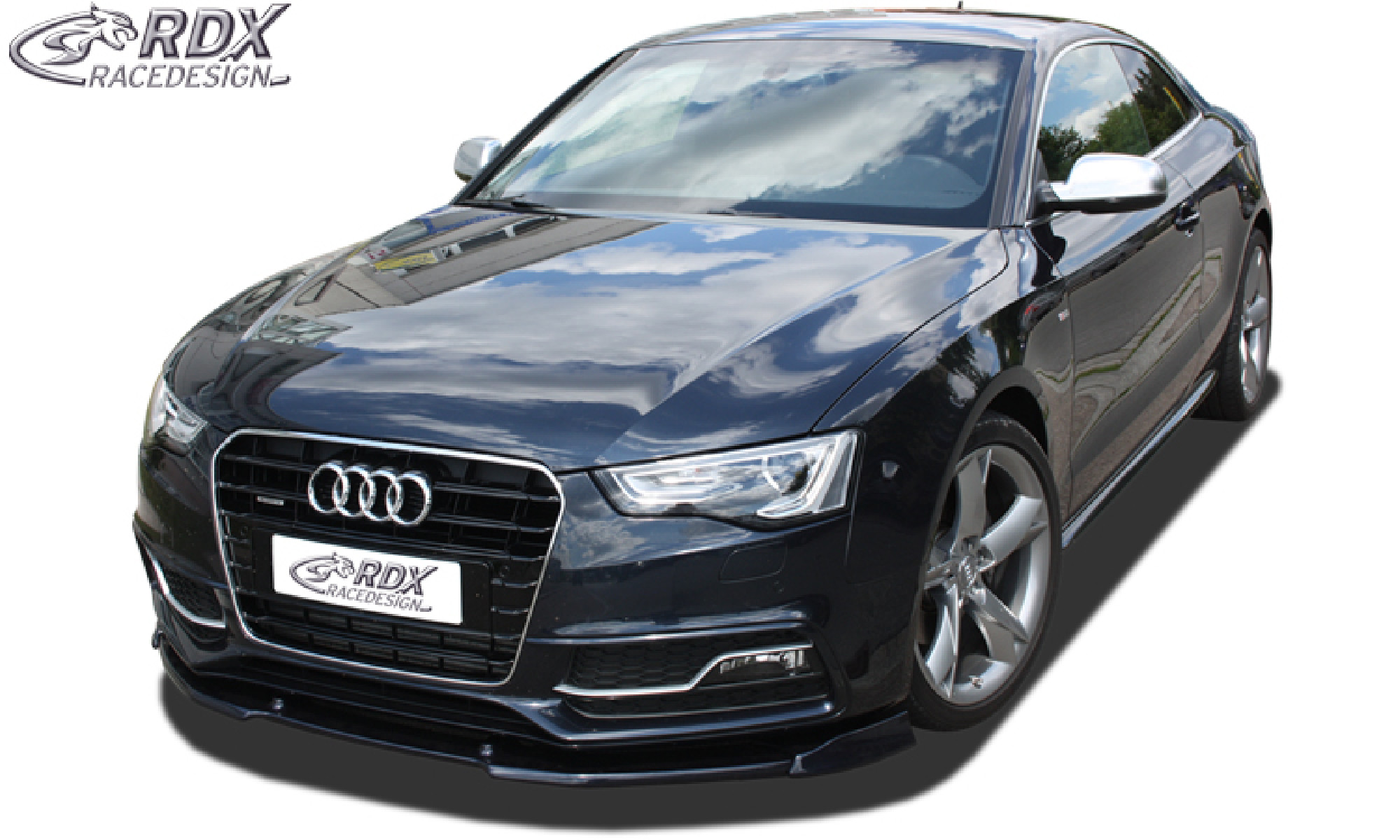 Frontspoiler VARIO-X für AUDI A5 2011+ / S5 (Coupe + Cabrio + Sportback, S-Line- bzw. S5-Frontstoßstange) Frontlippe Front Ansatz Vorne Spoilerlippe Frontspoiler VARIO-X für AUDI A5 2011+ / S5 (Coupe + Cabrio + Sportback, S-Line- bzw. S5-Frontstoßstange) Frontlippe Front Ansatz Vorne Spoilerlippe