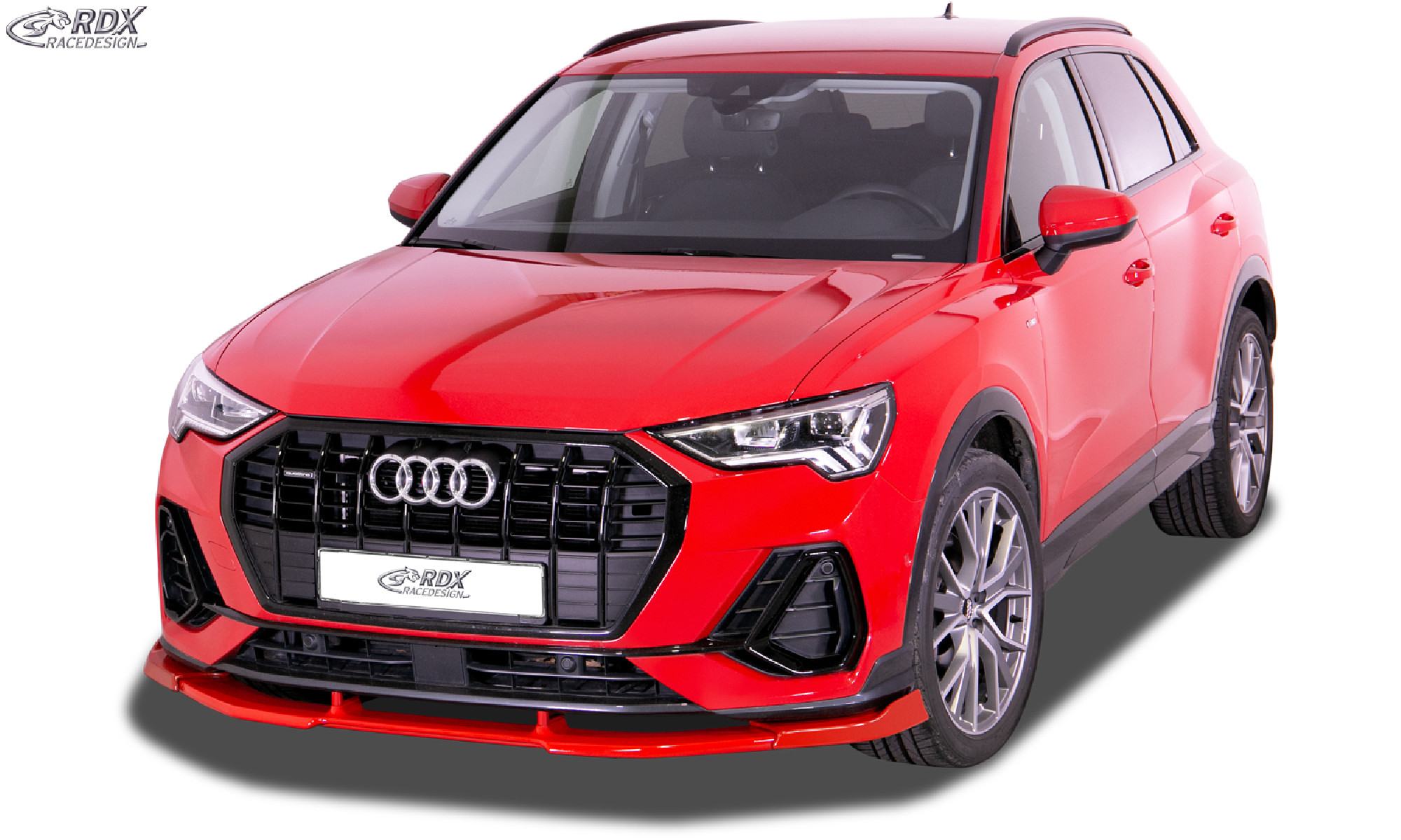 Frontspoiler VARIO-X für AUDI Q3 S-Line (F3) Frontlippe Front Ansatz Vorne Spoilerlippe