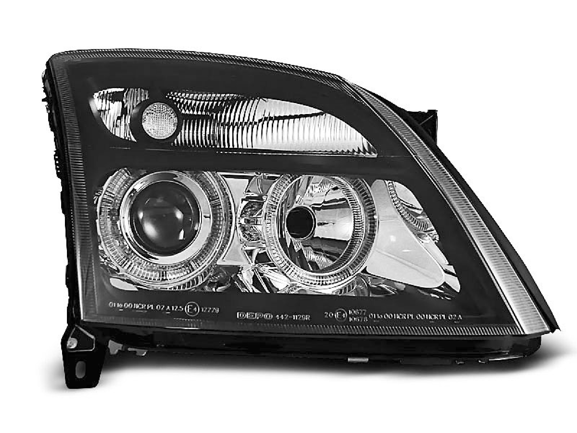 OPEL VECTRA C 04.02-08.05 ANGEL EYES BLACK OPEL VECTRA C 04.02-08.05 ANGEL EYES BLACK