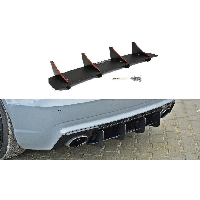 Heck Ansatz Diffusor Heckschürze für Audi RS3 8VA SPORTBACK Heck Ansatz Diffusor Heckschürze für Audi RS3 8VA SPORTBACK