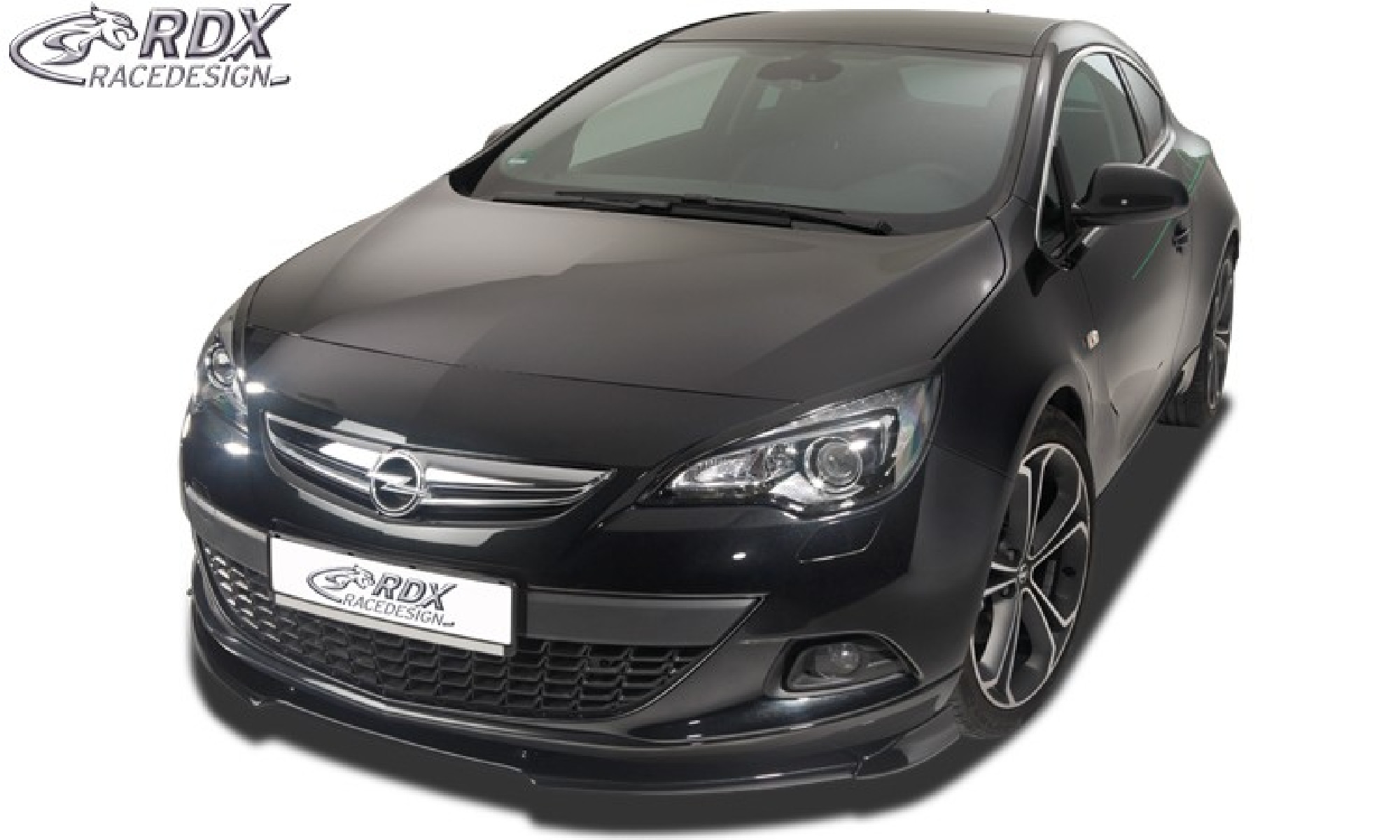 Frontspoiler  für OPEL Astra J GTC (nur für OPC-Line Frontlippe!) Frontlippe Front Ansatz Vorne Spoilerlippe