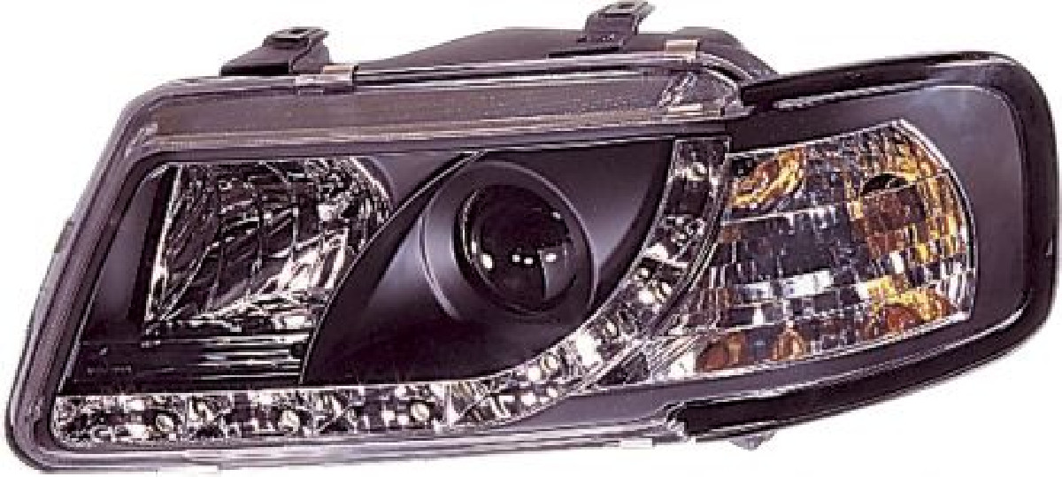 Audi A3 8L 96-00 Headlights Set DRL Black