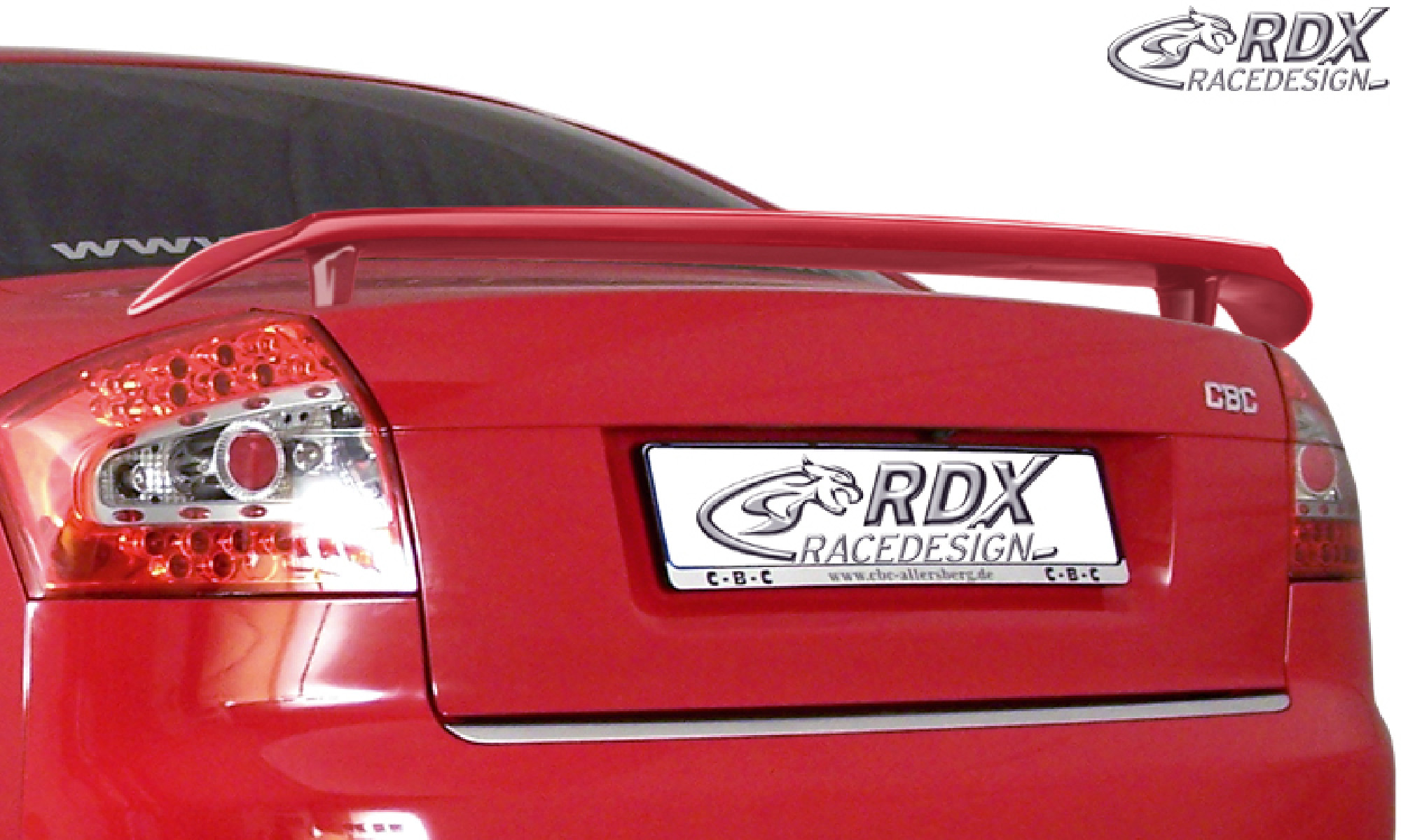 Heckspoiler für AUDI A4 B6 8E Limousine Heckflügel Spoiler