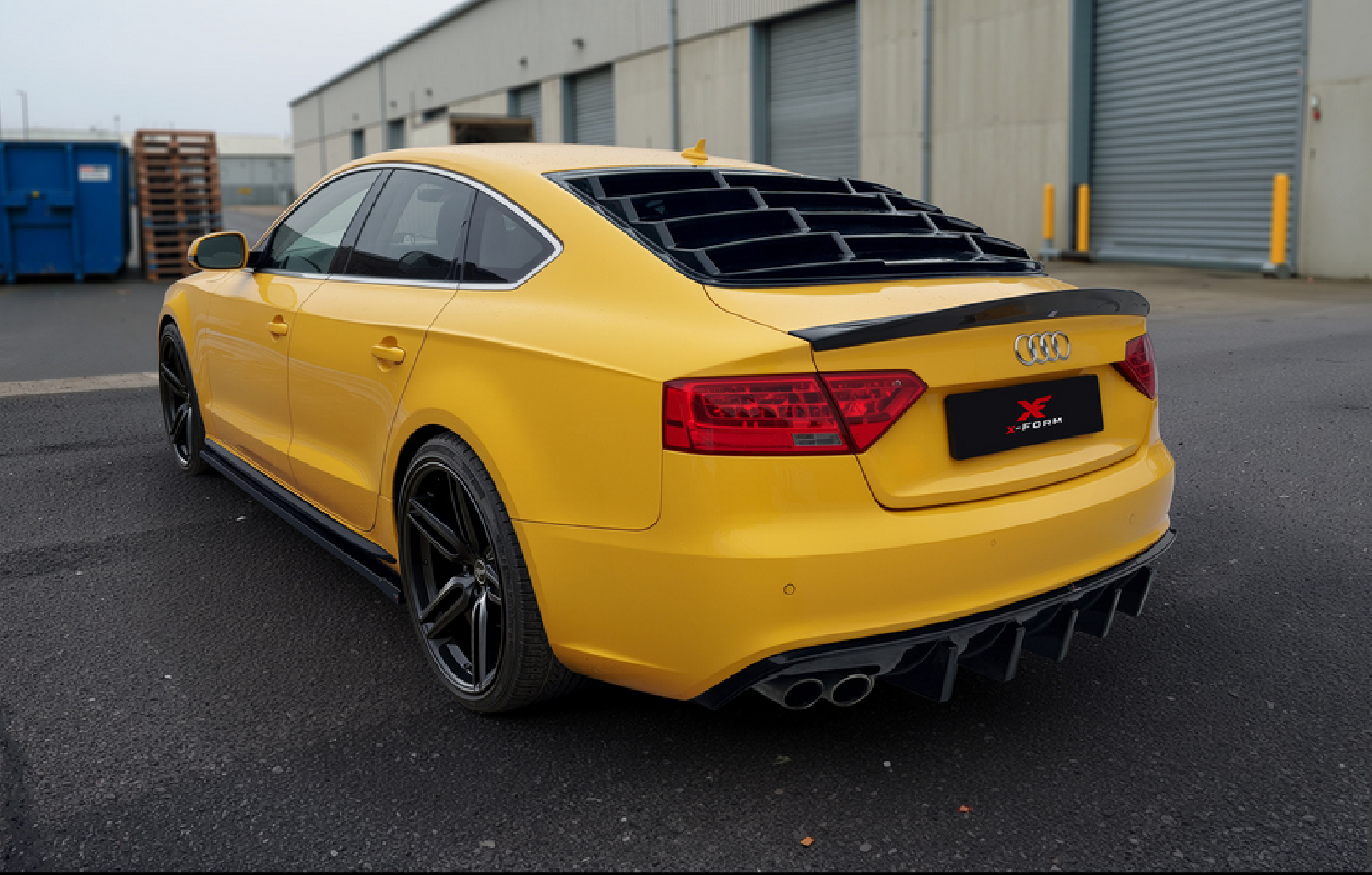 Audi A5 Sportback 8T  Heckscheiben Jalousie,Window Louver