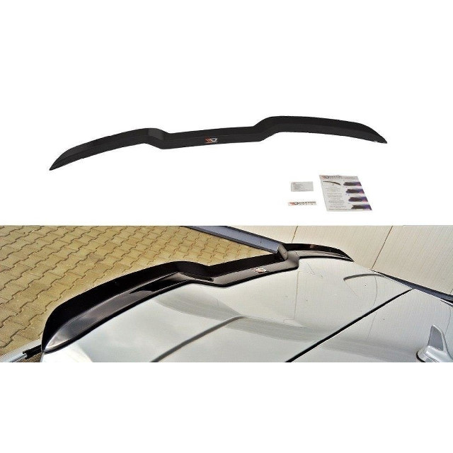 Heck Spoiler Aufsatz Abrisskante V.1 für Audi RS3 8V / 8V FL Sportback schwarz matt