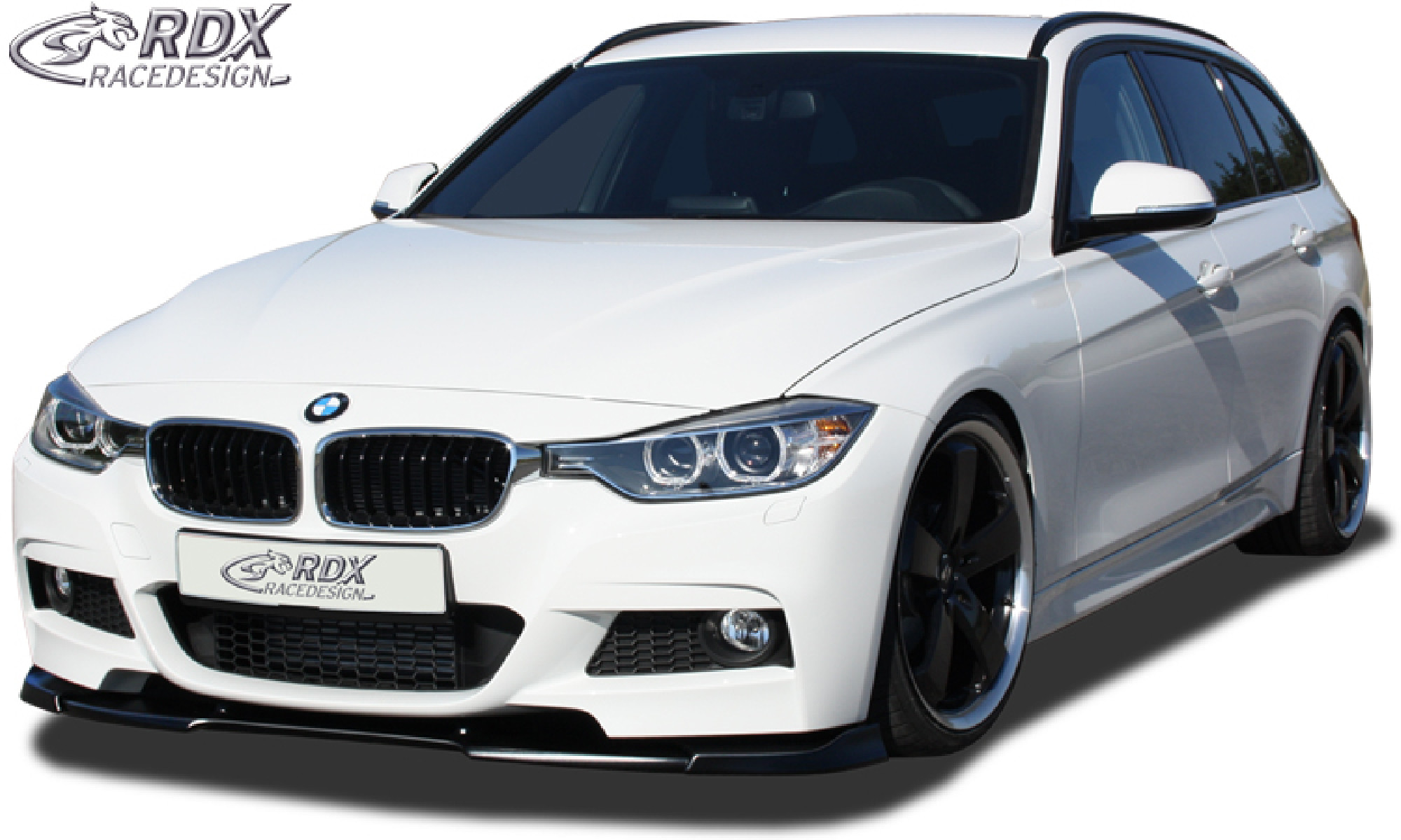 Frontspoiler VARIO-X für BMW 3er F30 / F31 2012+ (M-Technik Frontstoßstange) Frontlippe Front Ansatz Vorne Spoilerlippe