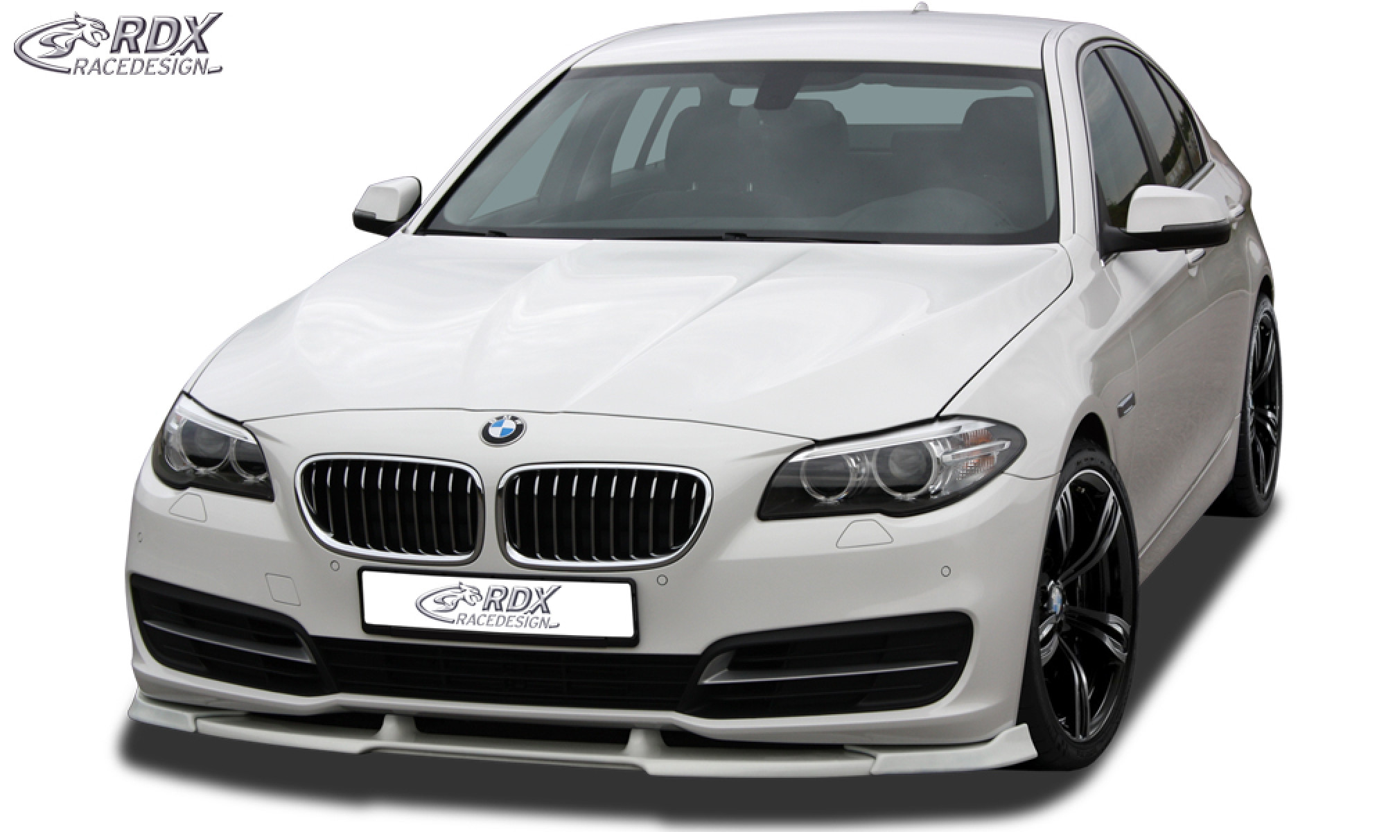 Frontspoiler VARIO-X für BMW 5er F10 / F11 Facelift 2013+ Frontlippe Front Ansatz Vorne Spoilerlippe