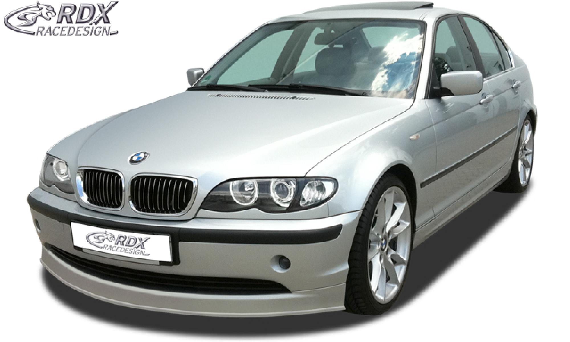 Frontspoiler für BMW E46 Limousine / Touring Facelift (2002+) Frontlippe Front Ansatz Spoilerlippe