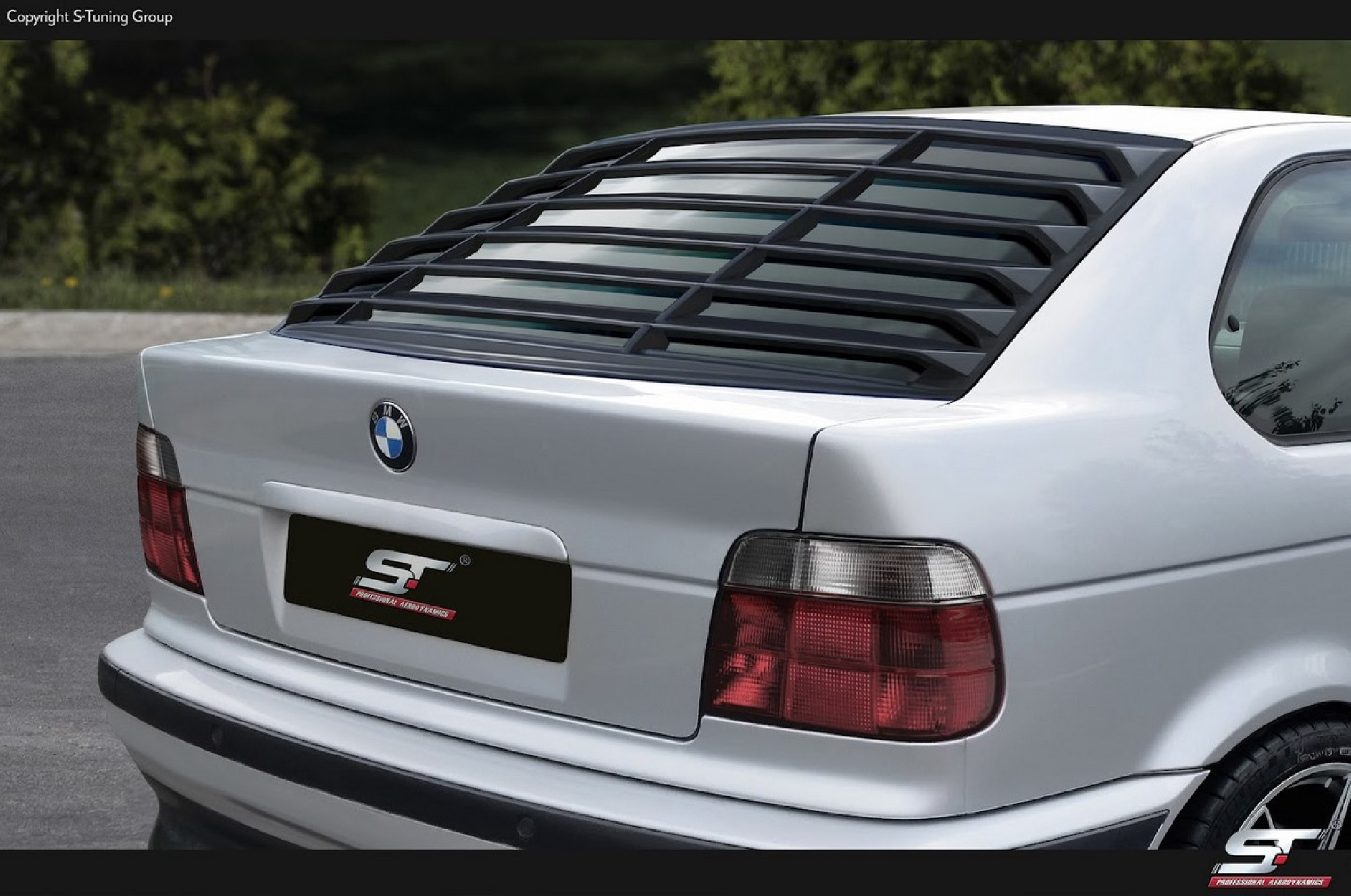 Windows Louver BMW E36 Compact