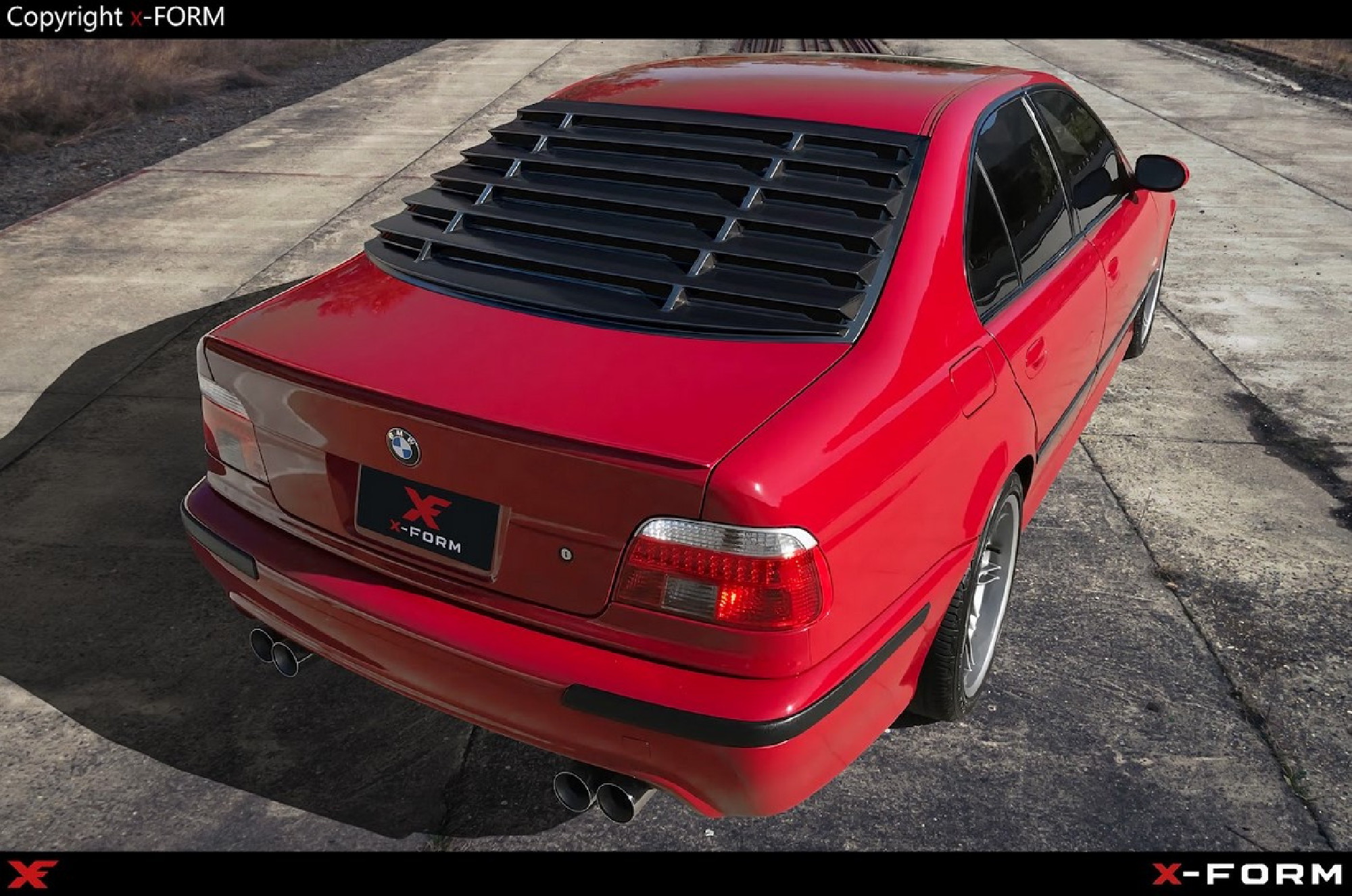 Windows Louver BMW E39 Limo