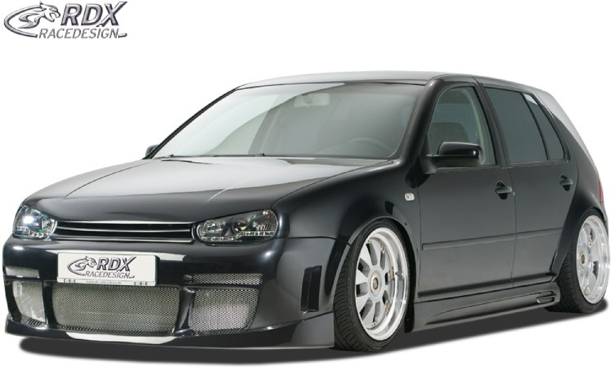 Motorhaubenverlängerung für VW Golf 4 Böser Blick