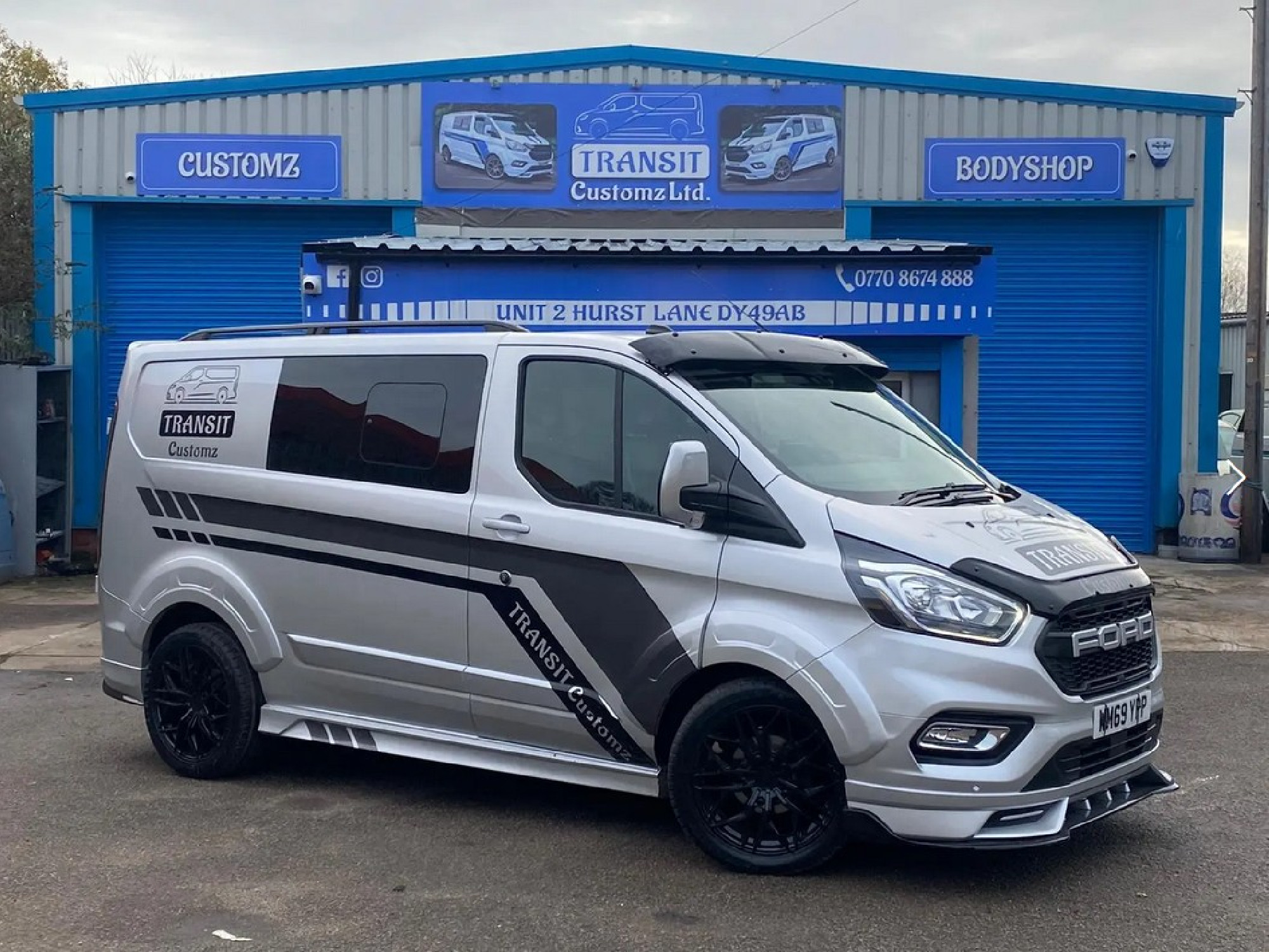 Ford Transit Custom 18-23  Verbreiterung