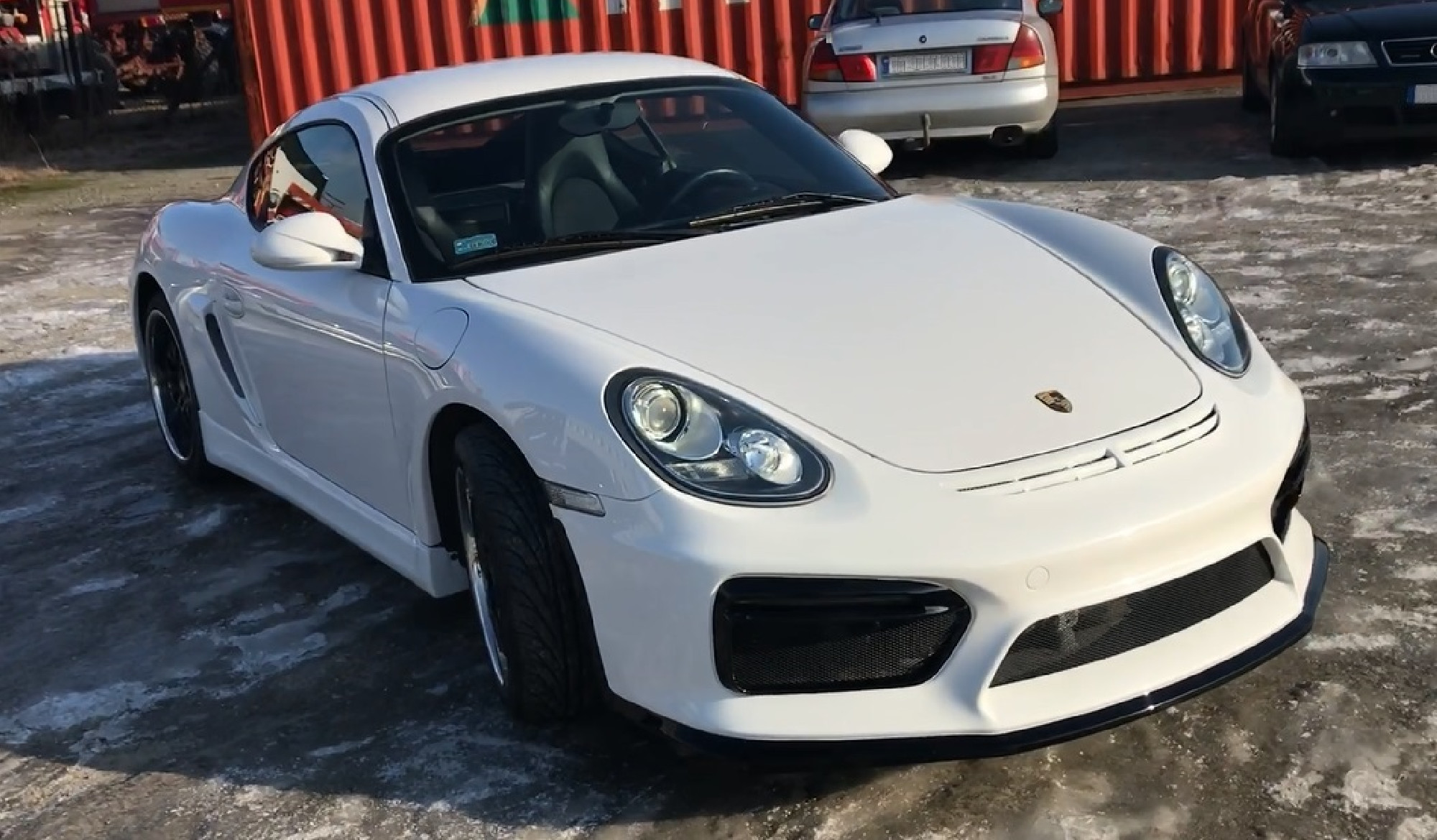 Porsche Cayman 987c Frontstoßstange Baujahr 08-12