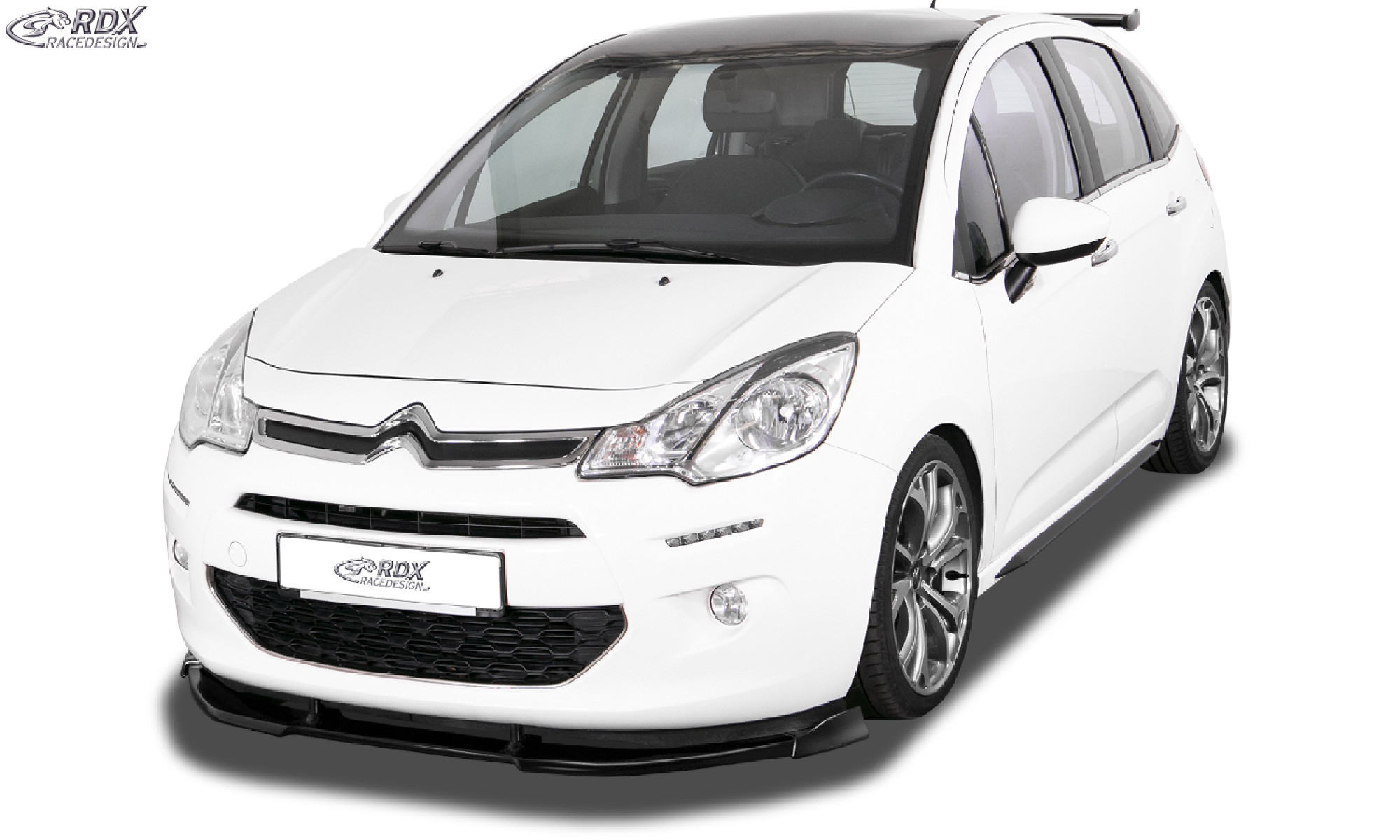 Frontspoiler VARIO-X für CITROEN C3 2013-2017 Frontlippe Front Ansatz Vorne Spoilerlippe