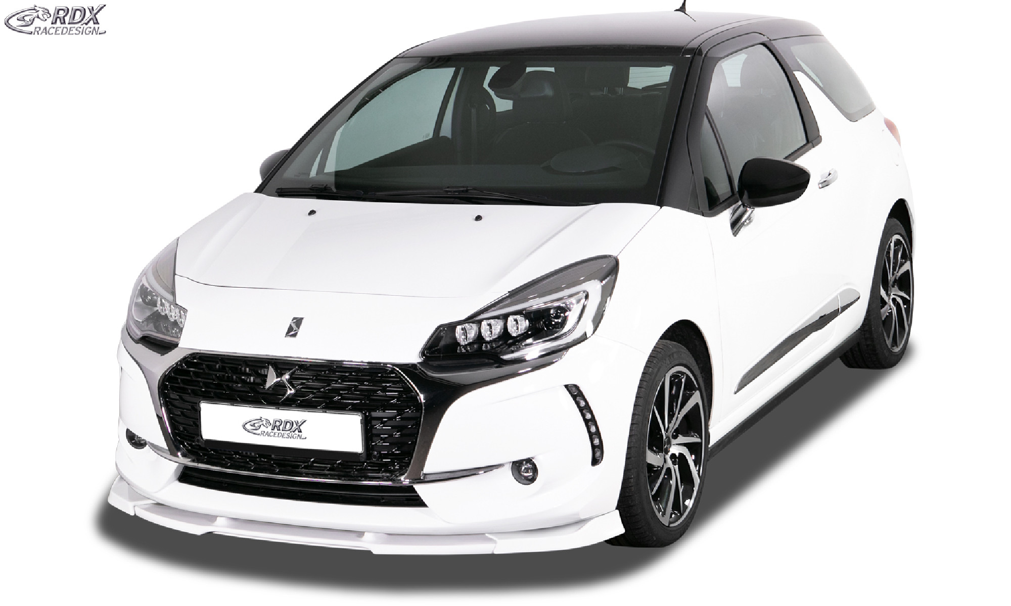 Frontspoiler VARIO-X für CITROEN DS3 (2016+) Frontlippe Front Ansatz Vorne Spoilerlippe