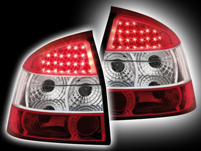 LED Rückleuchten Audi A4 8E Lim. (01-04) red/crystal