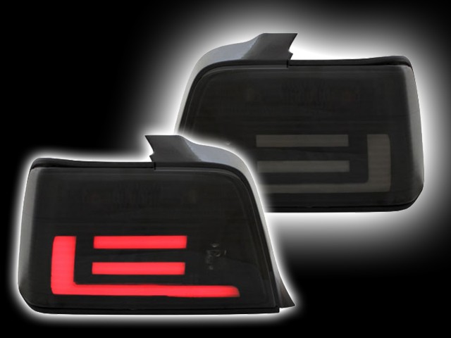 LED Rückleuchten BMW 3er E36 Lim. (92-98) black/smoke LED Rückleuchten BMW 3er E36 Lim. (92-98) black/smoke