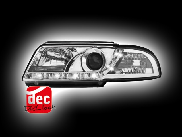 Tagfahrlicht-Optik Scheinwerfer AUDI A4 B5 95-98 chrom