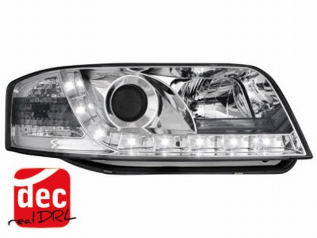 Tagfahrlicht Scheinwerfer AUDI A6 4B 97-01 chrom Tagfahrlicht Scheinwerfer AUDI A6 4B 97-01 chrom